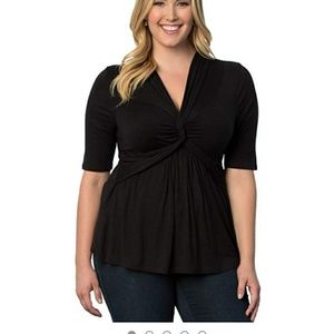 Kiyonna Caycee Twisted top